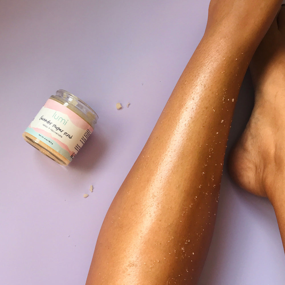 lavender sugar scrub